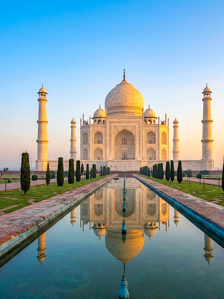The Taj Mahal, India
